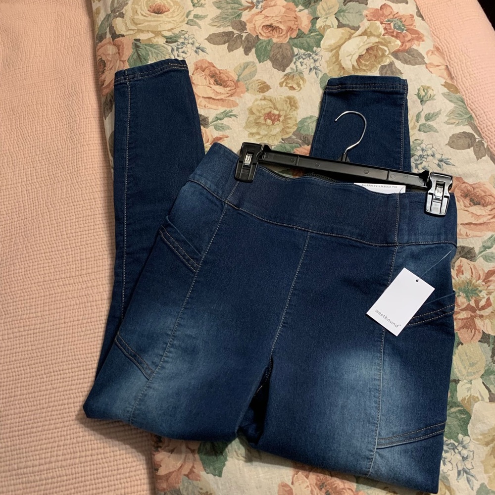 Westbound Essential Denim legging small